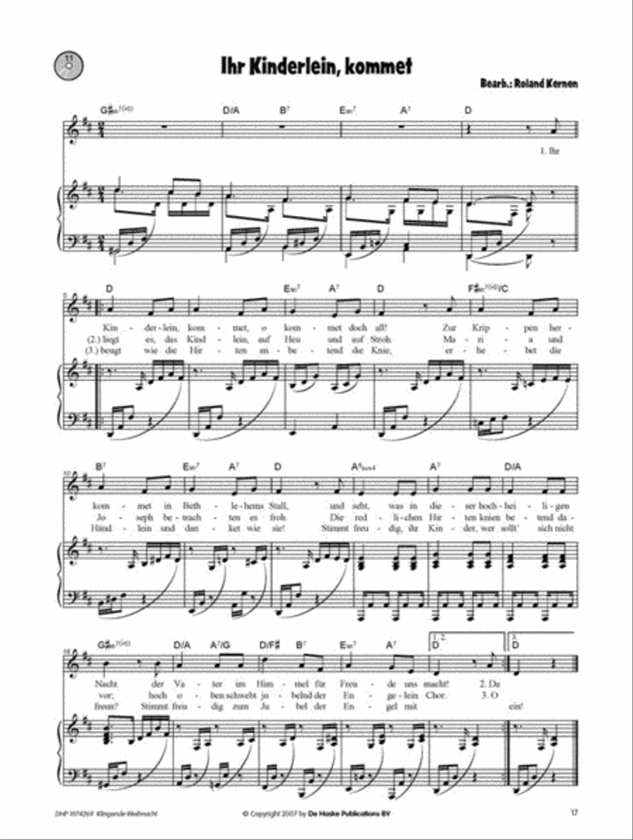 Klingende Weihnacht Voice scores gallery preview page 4