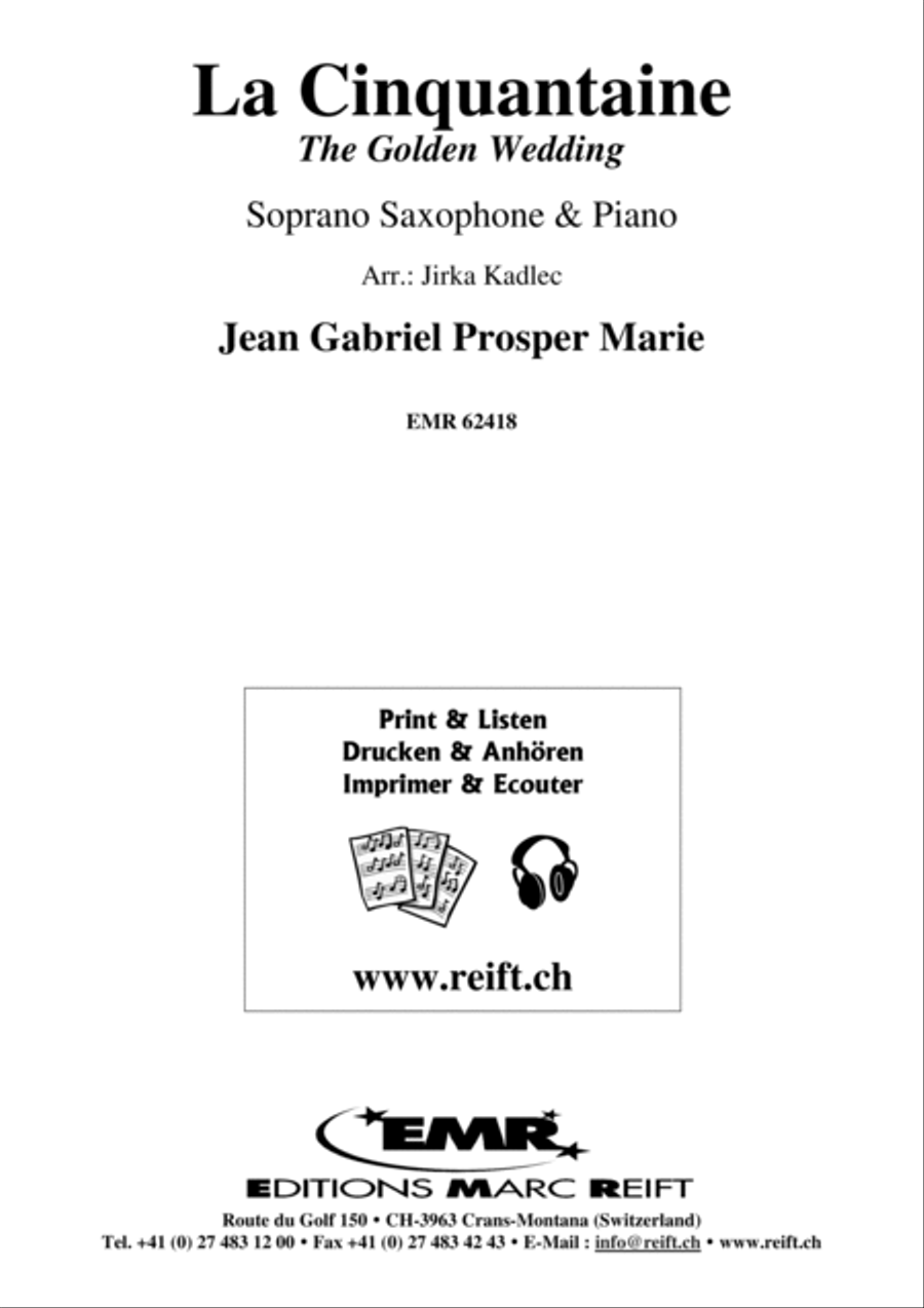 La Cinquantaine Soprano Saxophone scores gallery preview page 2
