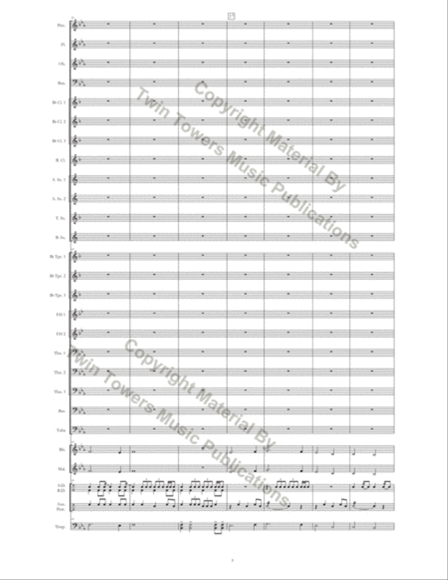 A Century of Opportunity Celebration Concert Band scores gallery preview page 5