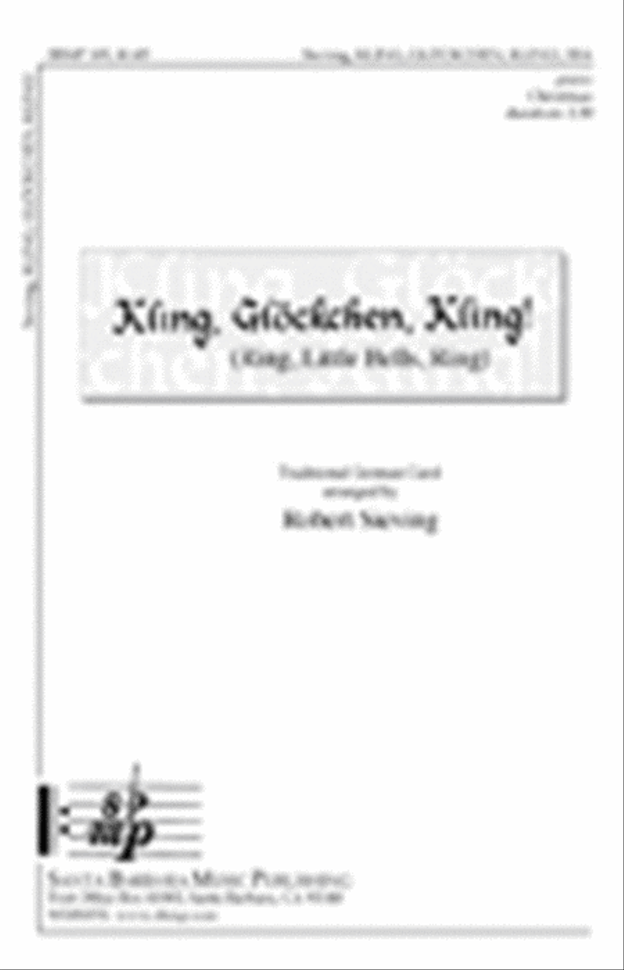 Kling, Glockchen, Kling! SSA scores gallery preview page 1