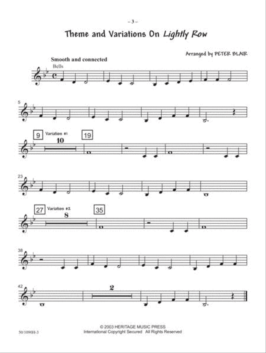 JumpStart First Concert Percussion 2 Concert Band scores gallery preview page 2