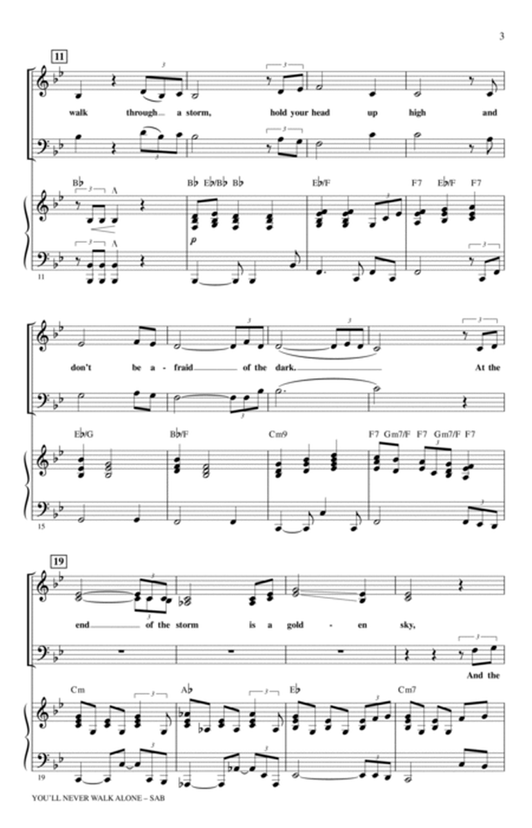 You'll Never Walk Alone (from Carousel) (arr. Mac Huff)
