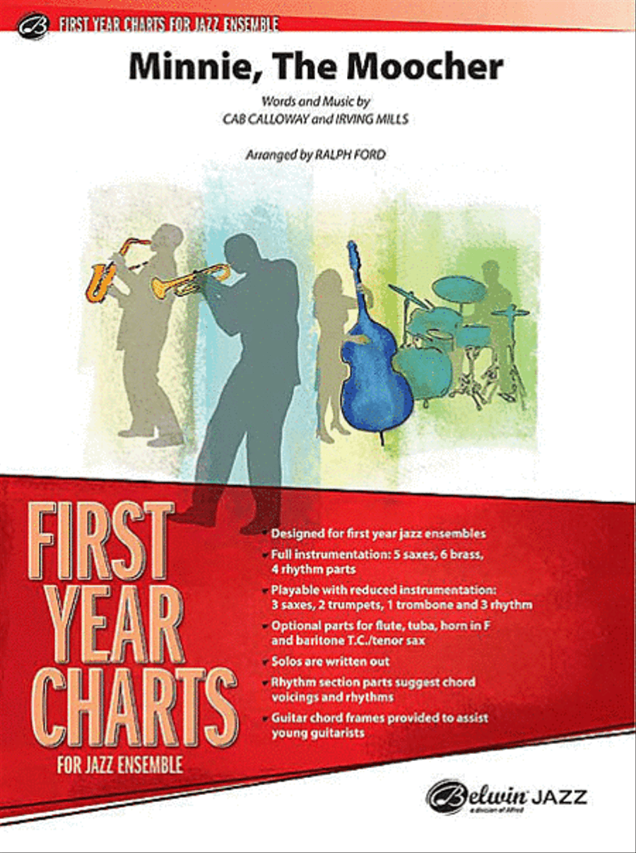 Minnie the Moocher Jazz Ensemble scores gallery preview page 1