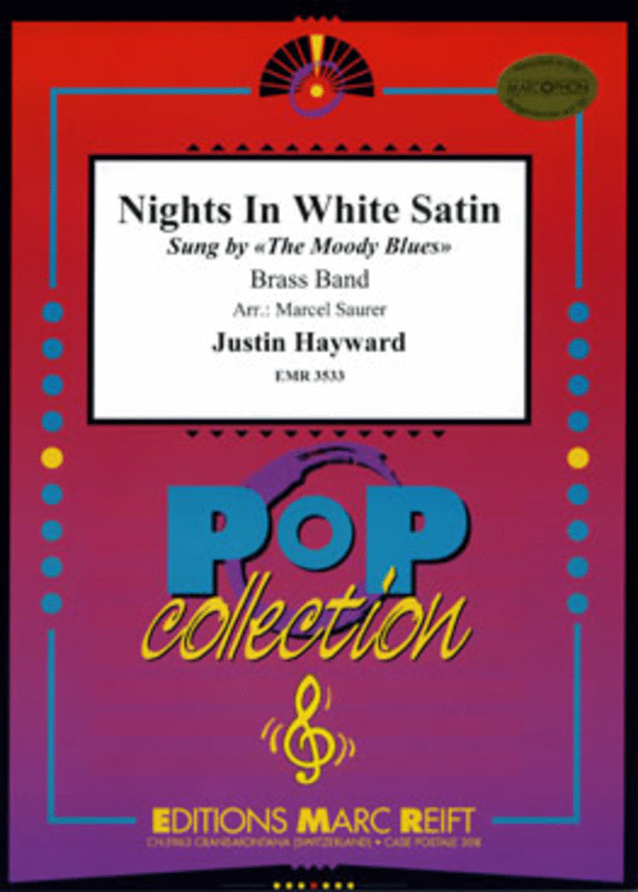 Nights In White Satin Brass Band scores gallery preview page 1