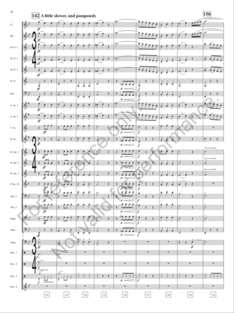Mozart's Sandbox Mozart's Sandbox Concert Band scores gallery preview page 21