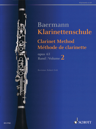 Book cover for Clarinet Method, Op. 63