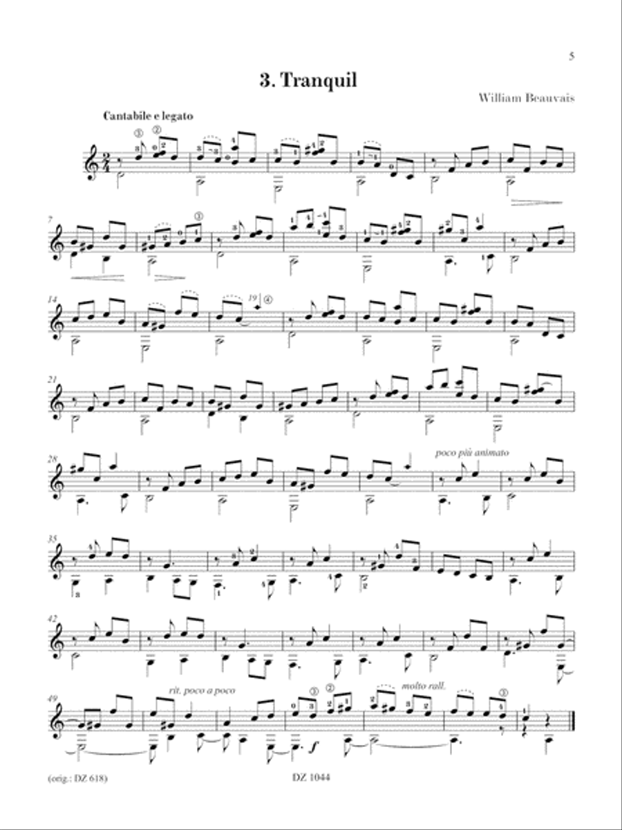 La guitare dans tous ses états, vol. 4 Classical Guitar scores gallery preview page 4