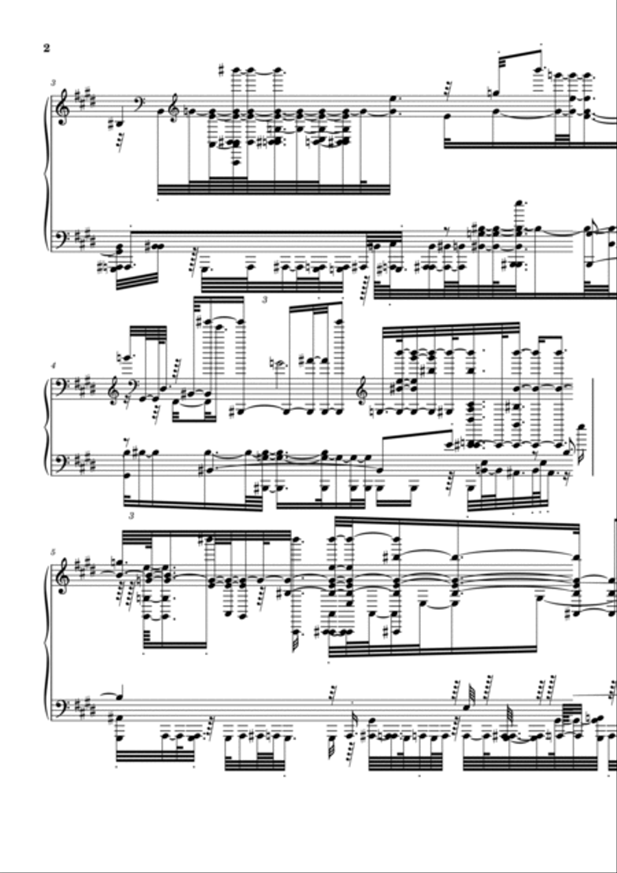 Alone With Sadness Piano, Vocal, Guitar scores gallery preview page 2