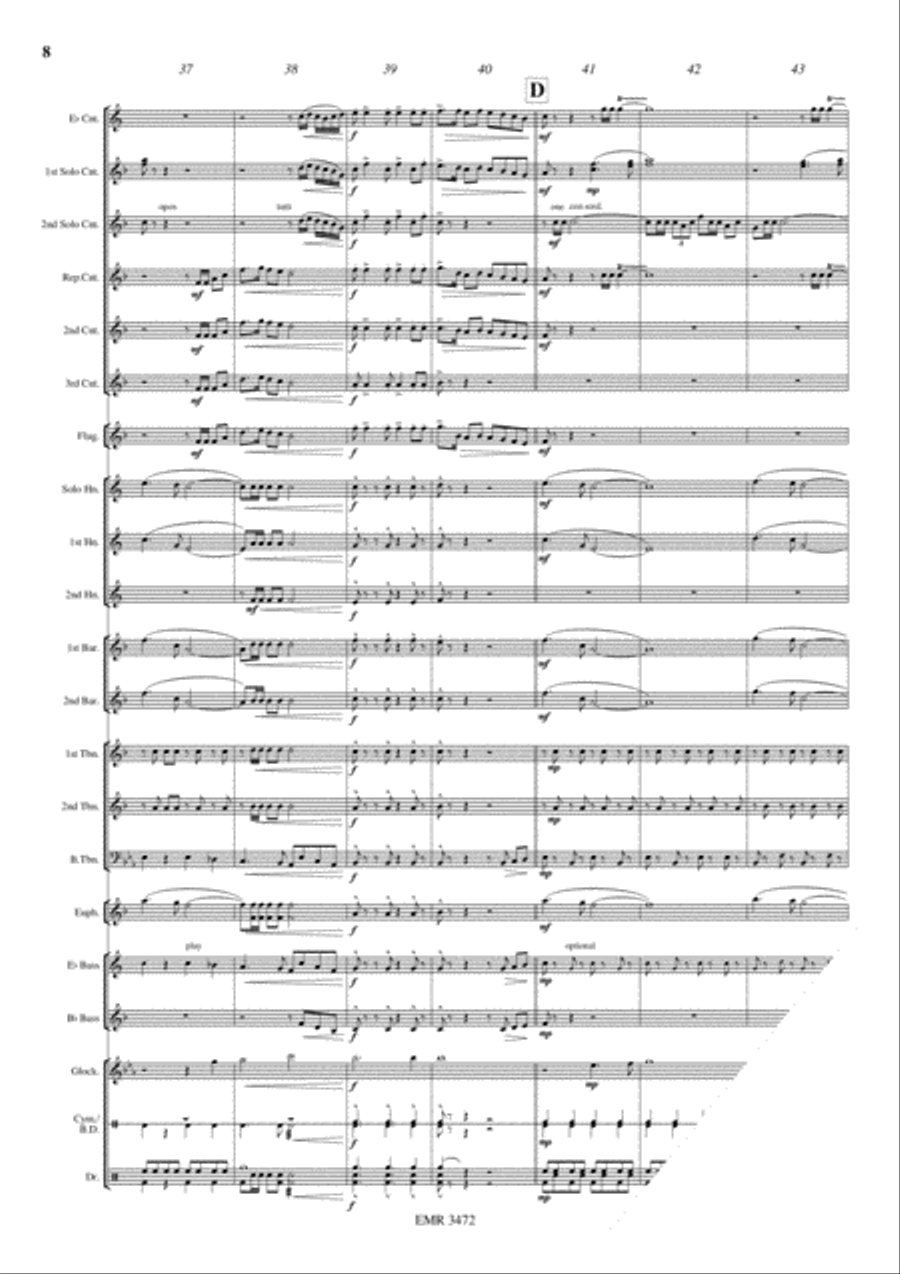 Brisk Parade Brisk Parade Brass Band scores gallery preview page 9