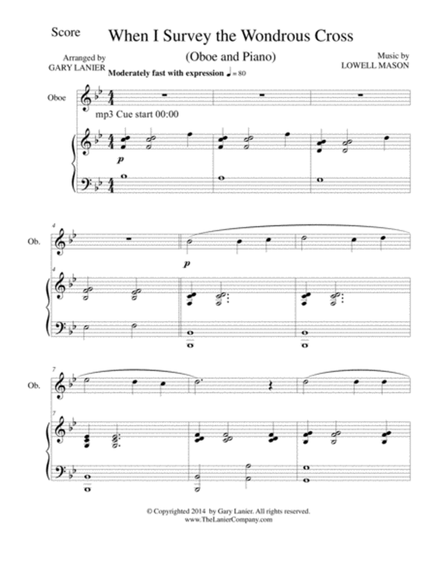EASTER Oboe (6 Easter hymns for Oboe & Piano with Score/Parts) image number null