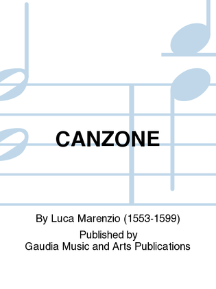 Book cover for CANZONE
