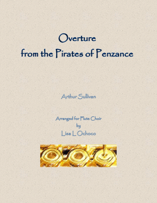 Overture from The Pirates of Penzance for Flute Choir