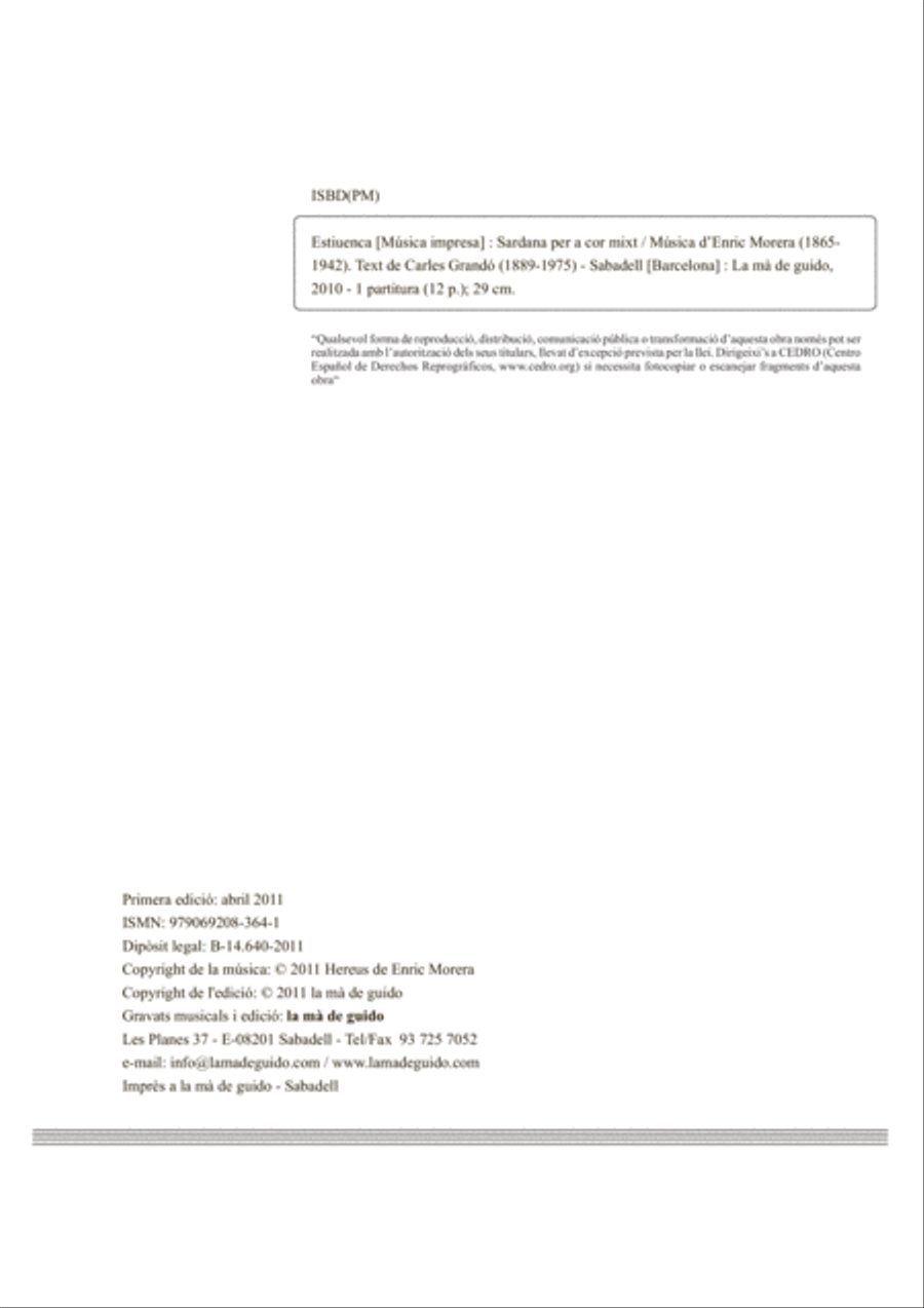 Estiuenca 4-Part scores gallery preview page 4