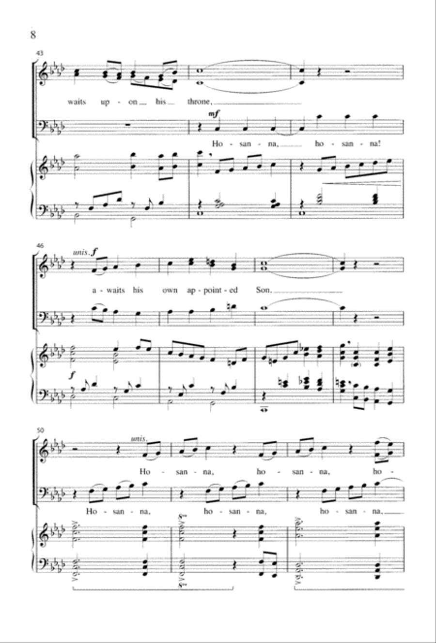 Christ the Crucified 3-Part scores gallery preview page 10