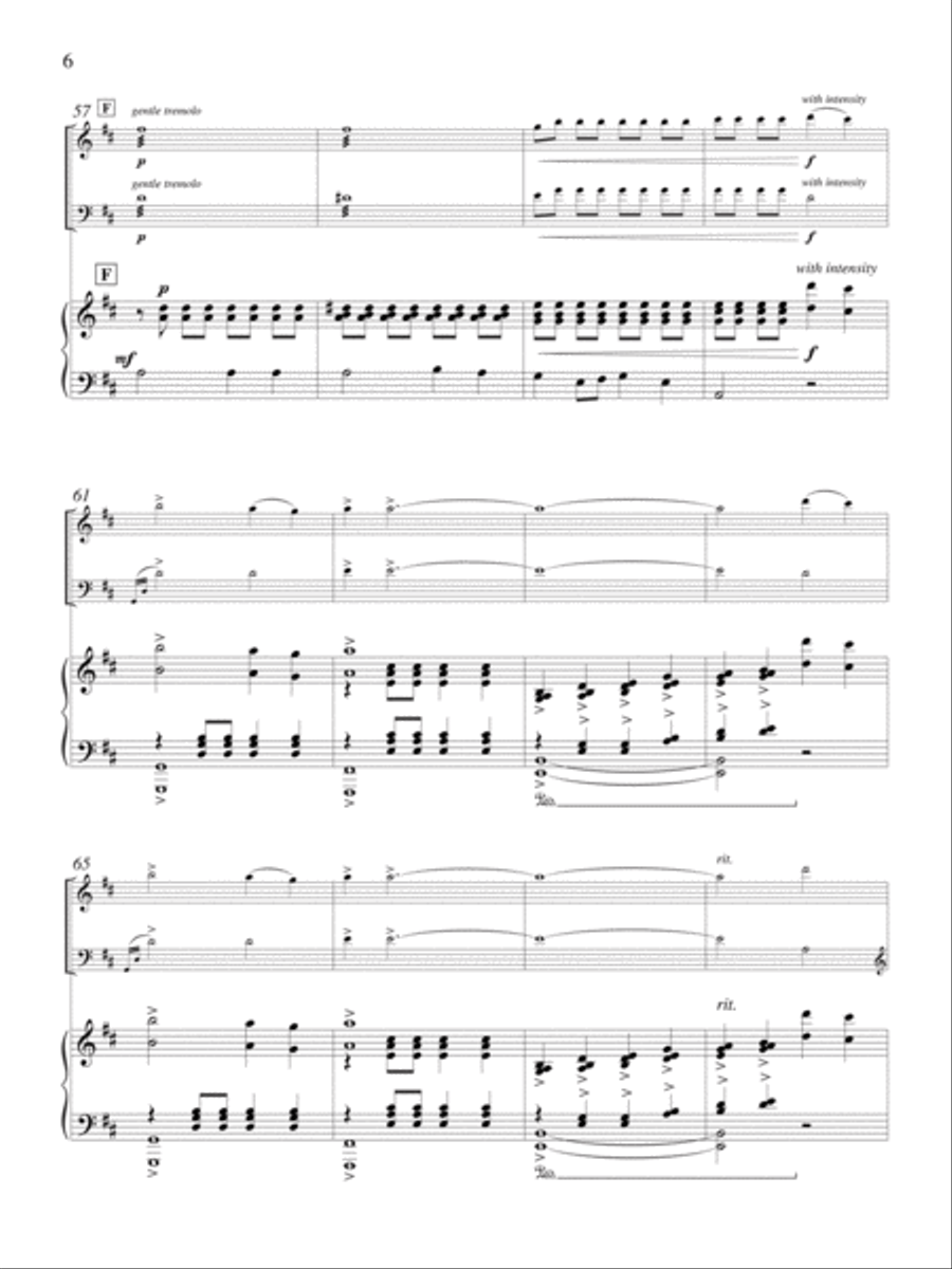 Let Us Break Bread Together Piano Trio scores gallery preview page 5