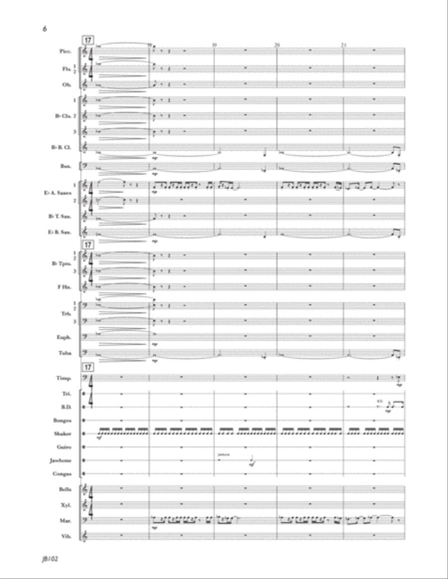 St. Croix Strut St. Croix Strut Concert Band scores gallery preview page 5