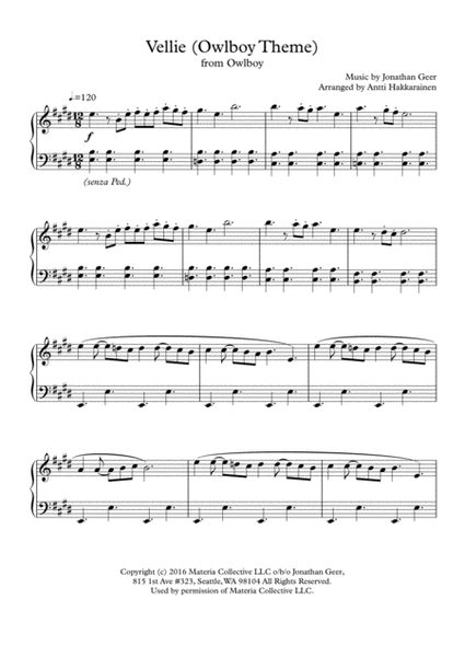 Vellie (Owlboy Theme) from Owlboy - Piano