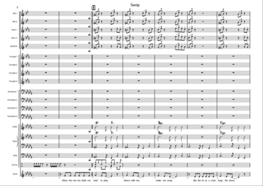 Sway Big Band scores gallery preview page 3