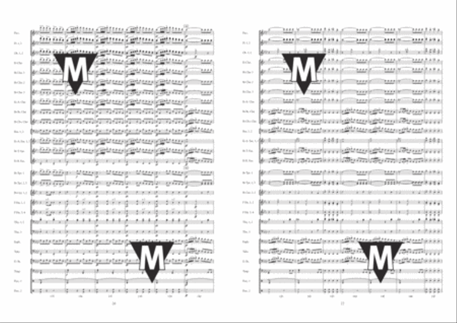 Il Barbiere di Siviglia Concert Band scores gallery preview page 12
