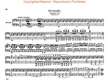 12 Symphonies - Book 2: Nos. 7-12 by Wolfgang Amadeus Mozart 1 Piano, 4-Hands - Sheet Music