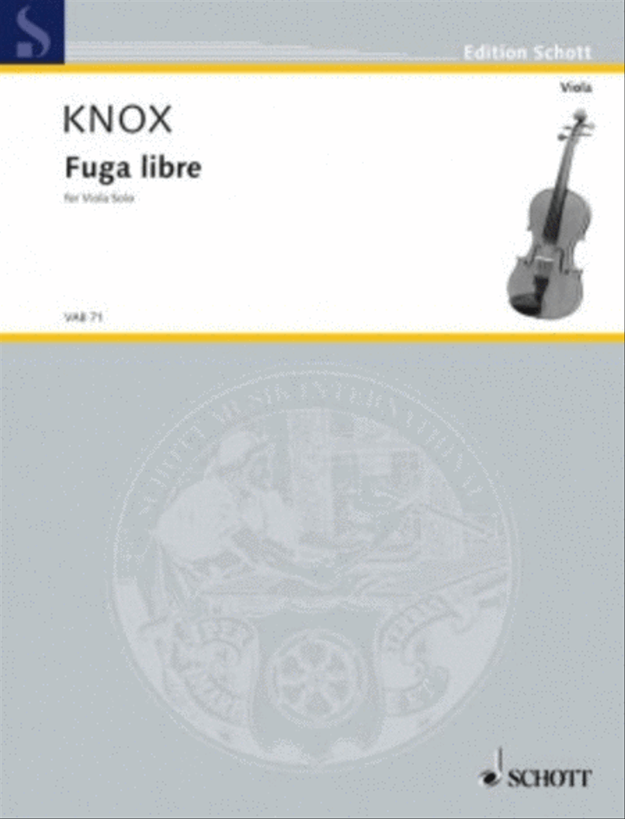 Fuga Libre For Viola Solo Viola Solo scores gallery preview page 1
