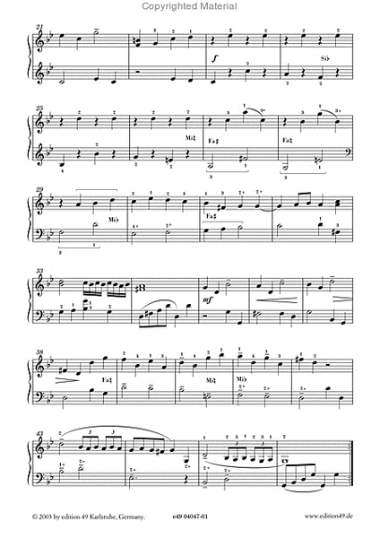 Leichte Stucke fur Anfanger aus der Klassik fur Harfe Solo / Easy pieces for Beginners (Classic) for Harp Solo