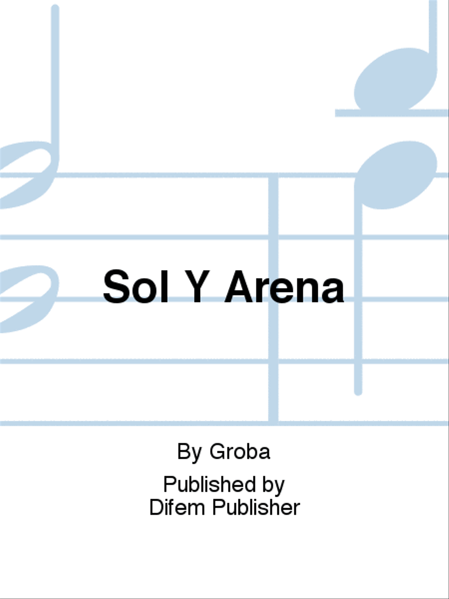 Sol Y Arena Concert Band scores gallery preview page 1