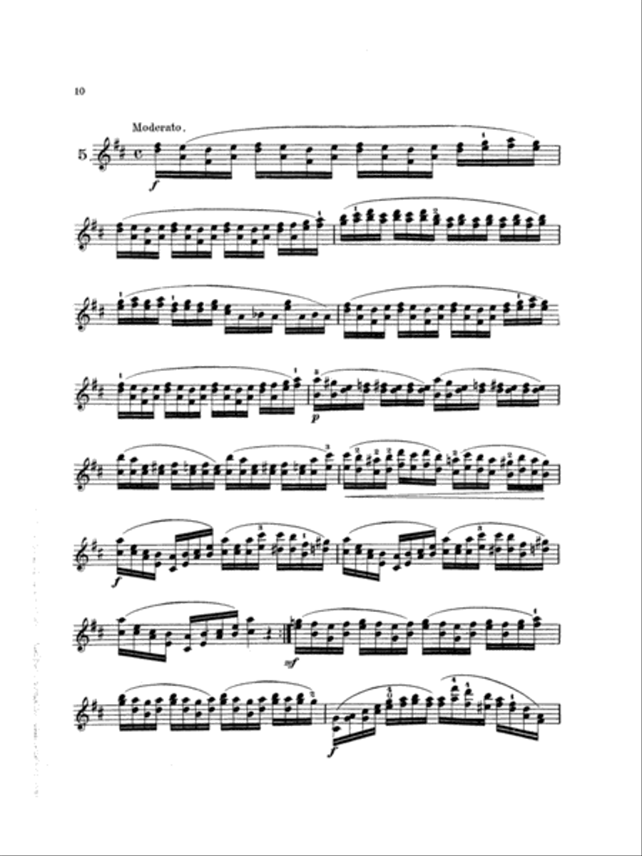 Dancla: Twenty Brilliant and Characteristic Etudes, Op. 73