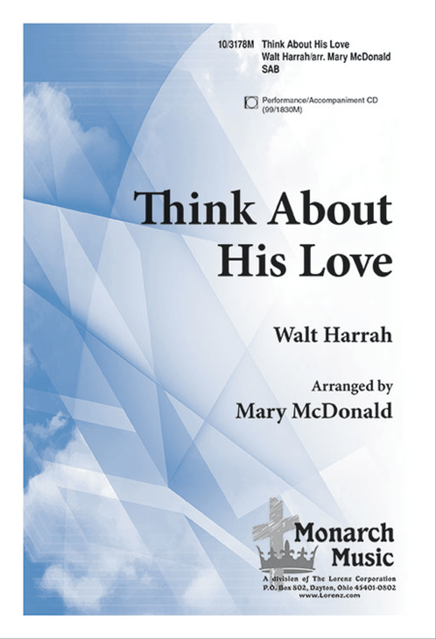 Think About His Love Think About His Love 3-Part scores gallery preview page 1