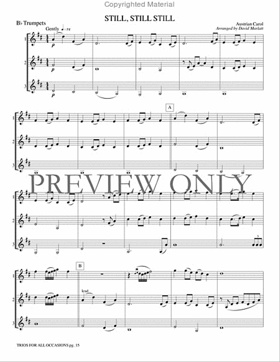 Trios for All Occasions Small Ensemble scores gallery preview page 16
