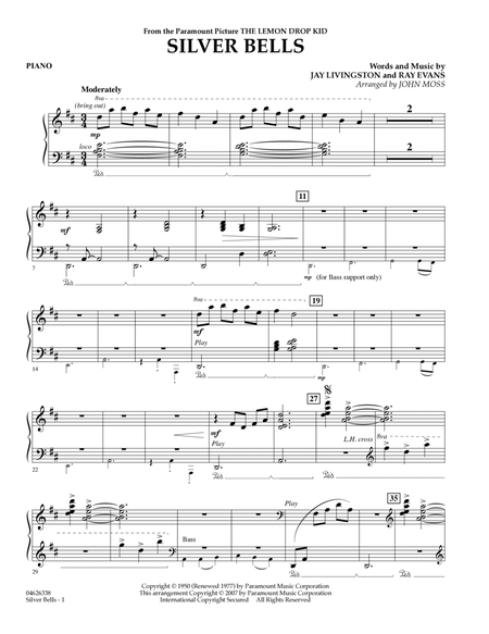 Silver Bells - Piano