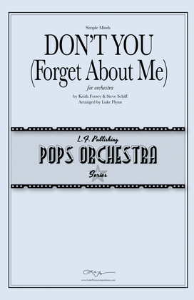 Book cover for Don't You (forget About Me)