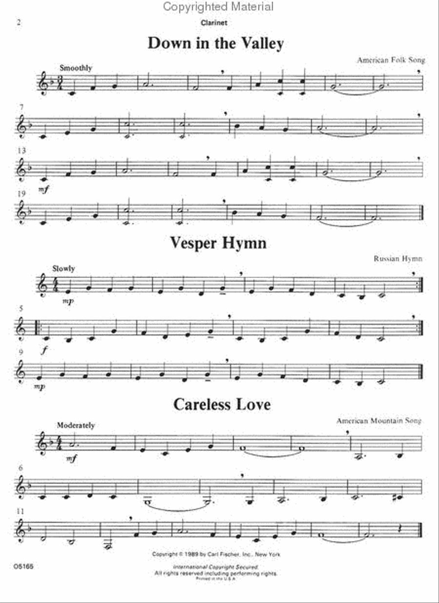 Solos Sound Spectacular Concert Band Methods scores gallery preview page 2