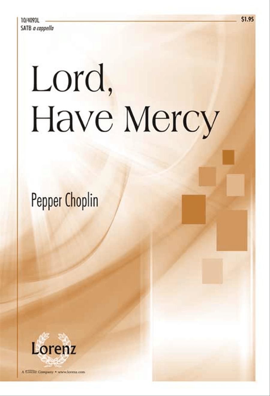 Lord, Have Mercy 4-Part scores gallery preview page 1
