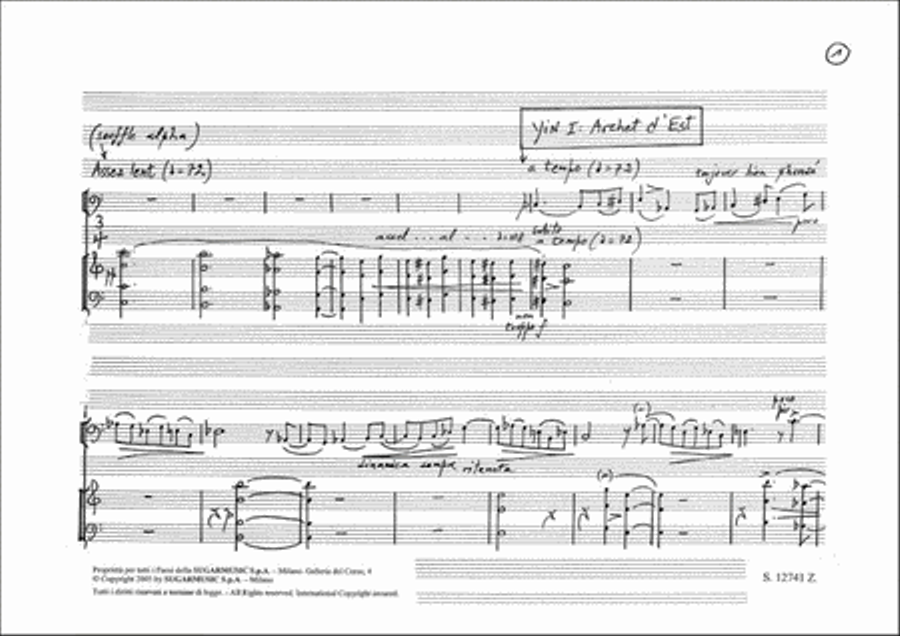 Petit Mausolee M Cello scores gallery preview page 2