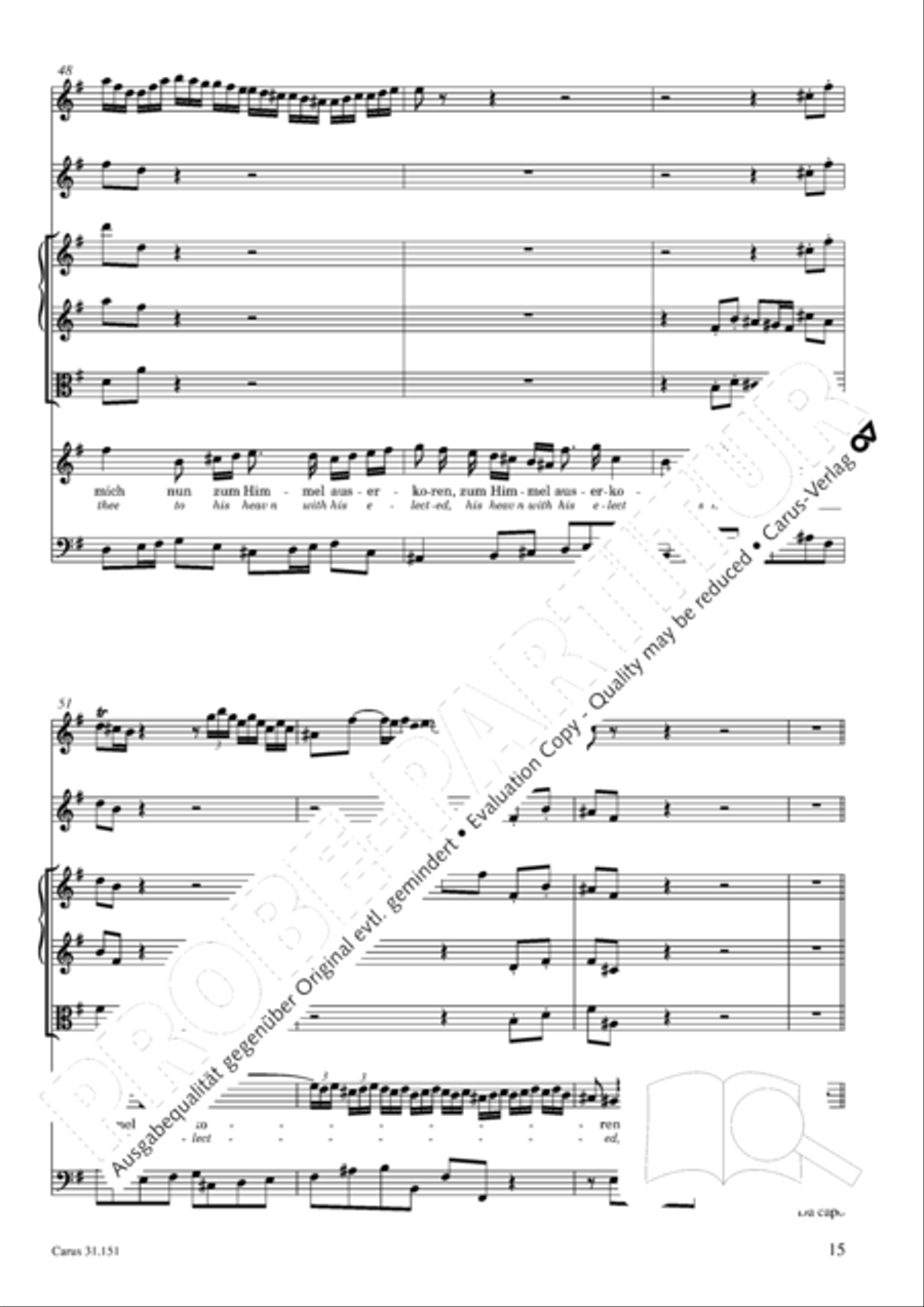 Comfort sweet, that Jesus came 4-Part scores gallery preview page 16