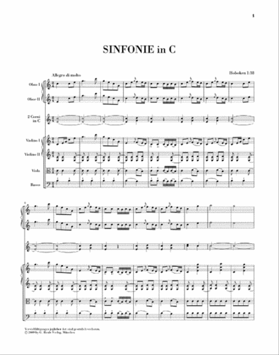 Sinfonias About 1766-1769 Orchestra scores gallery preview page 2