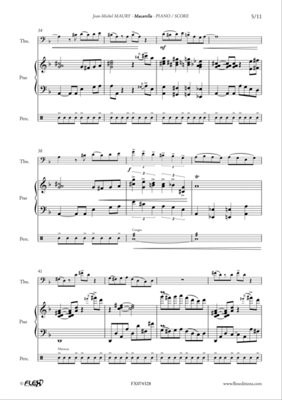 Macarella Macarella Piano Accompaniment scores gallery preview page 5