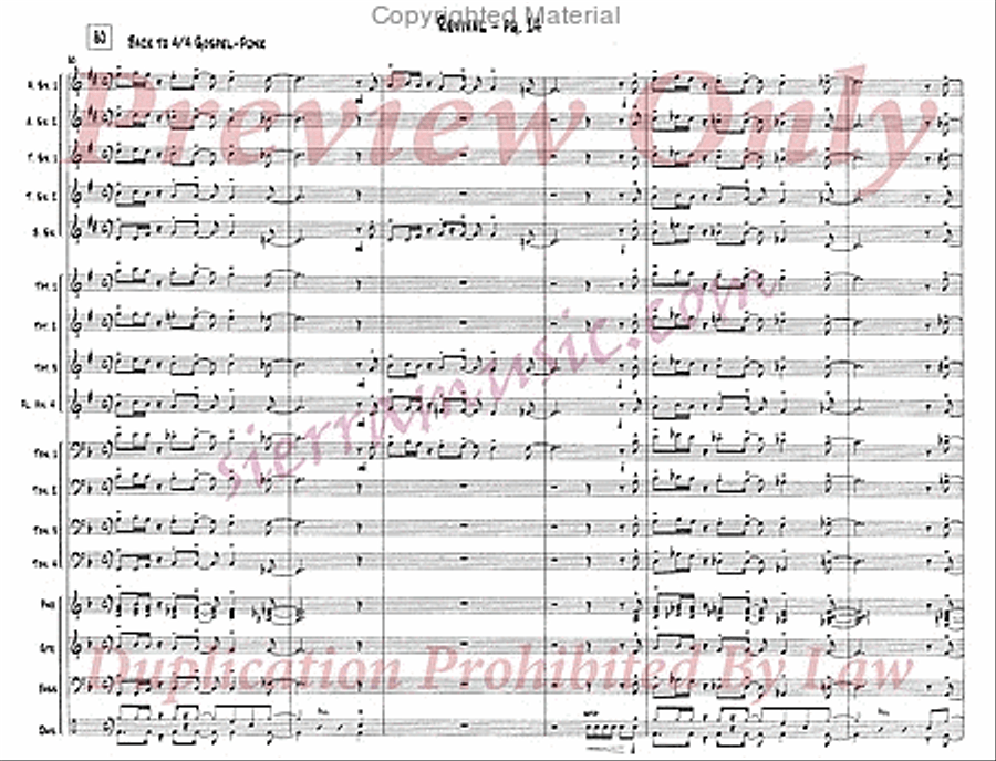 Revival Revival Jazz Ensemble scores gallery preview page 15