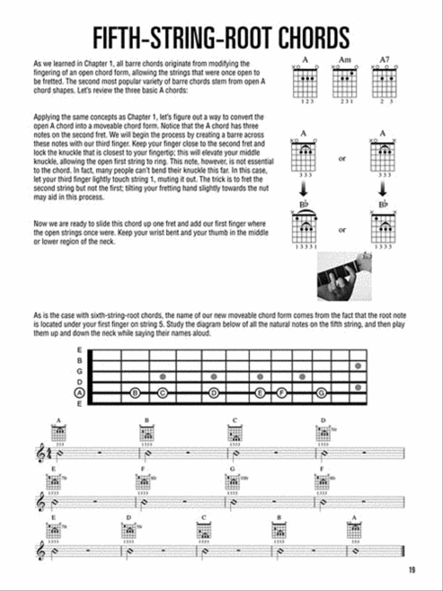 Barre Chords Barre Chords Guitar scores gallery preview page 5