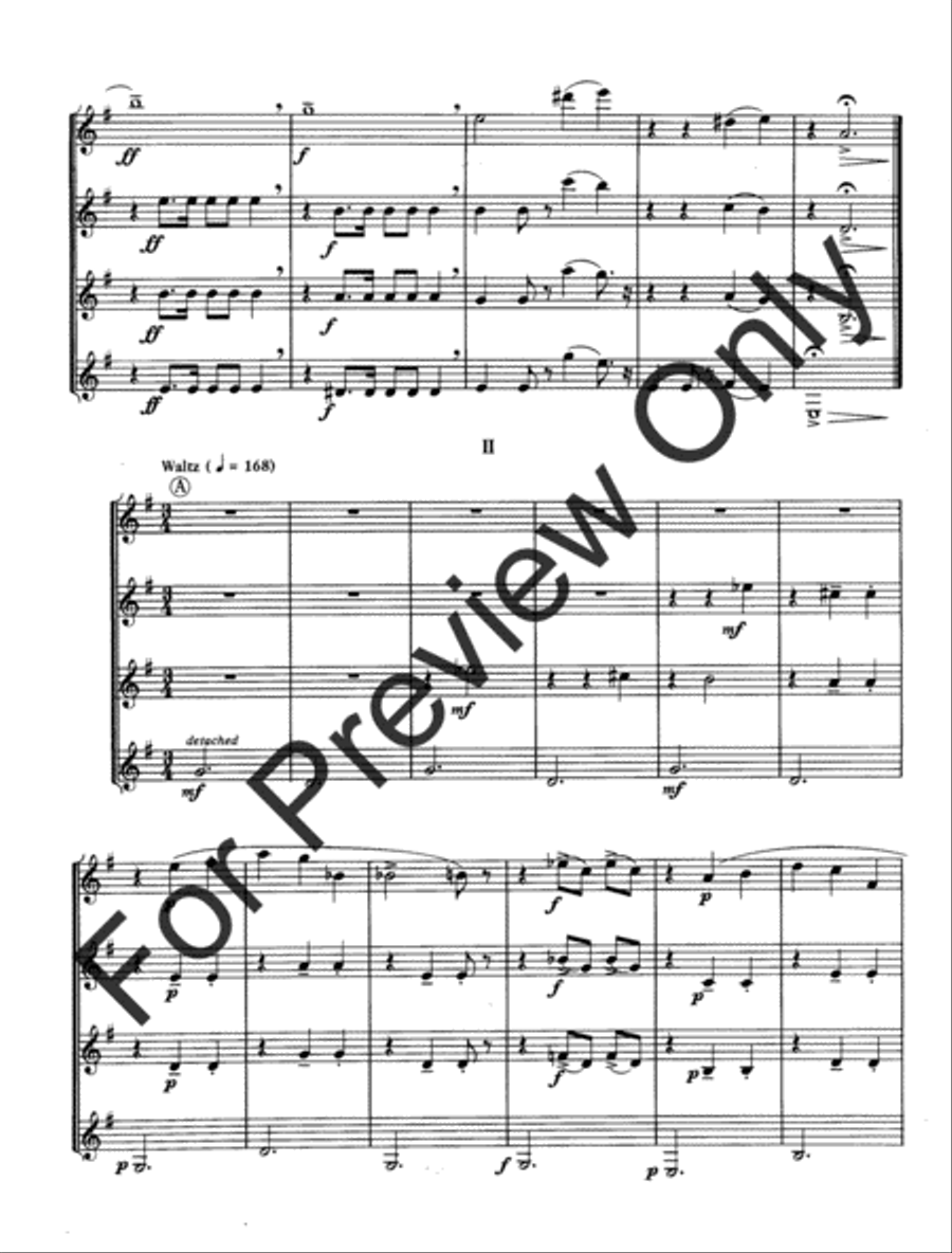 Petite Toot Suite B-Flat Clarinet scores gallery preview page 4