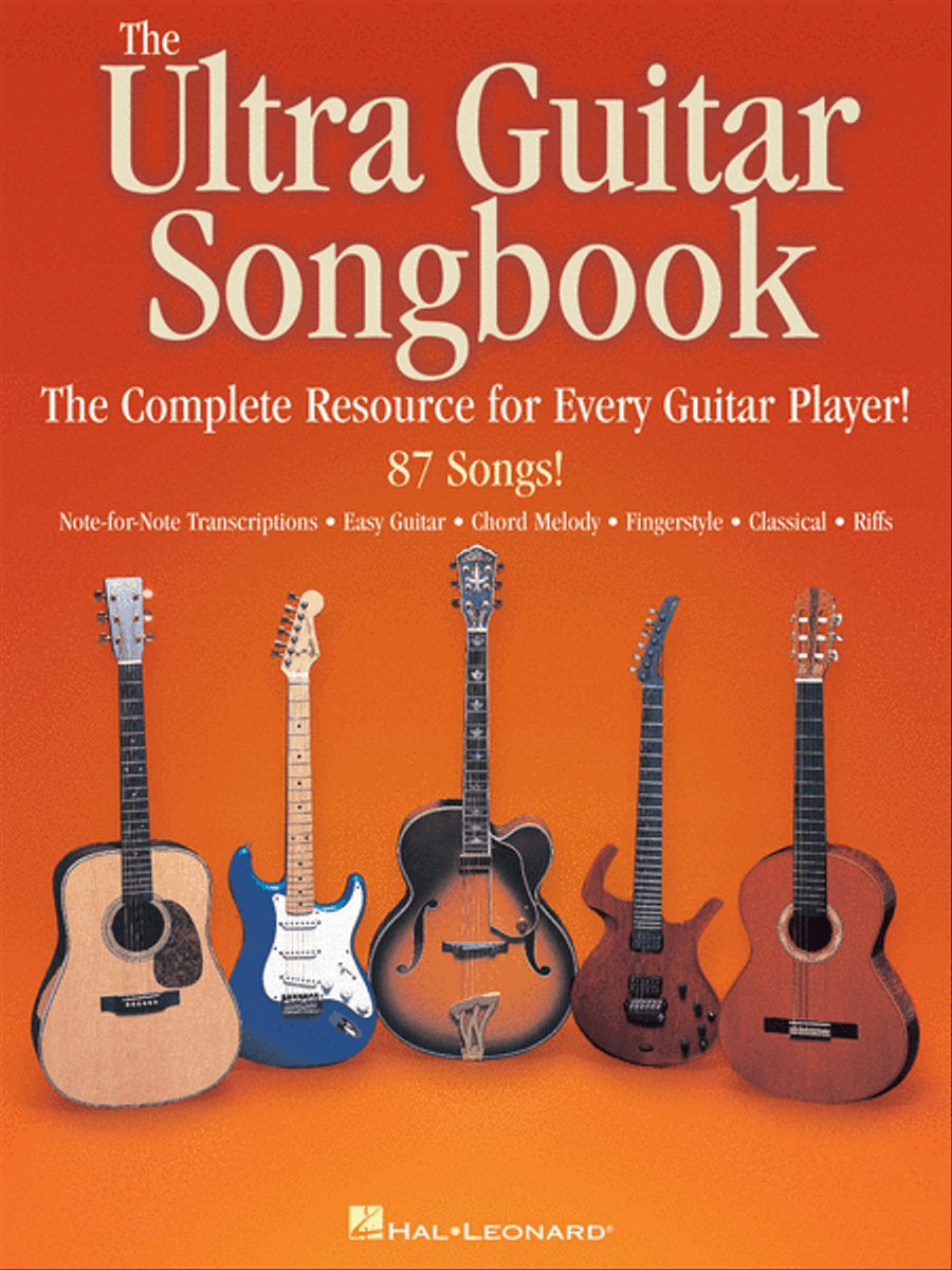 The Ultra Guitar Songbook Acoustic Guitar scores gallery preview page 1