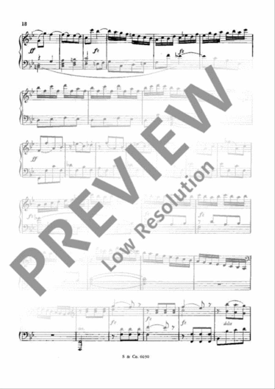 Sonata G minor Sonata G minor Piano Solo scores gallery preview page 21