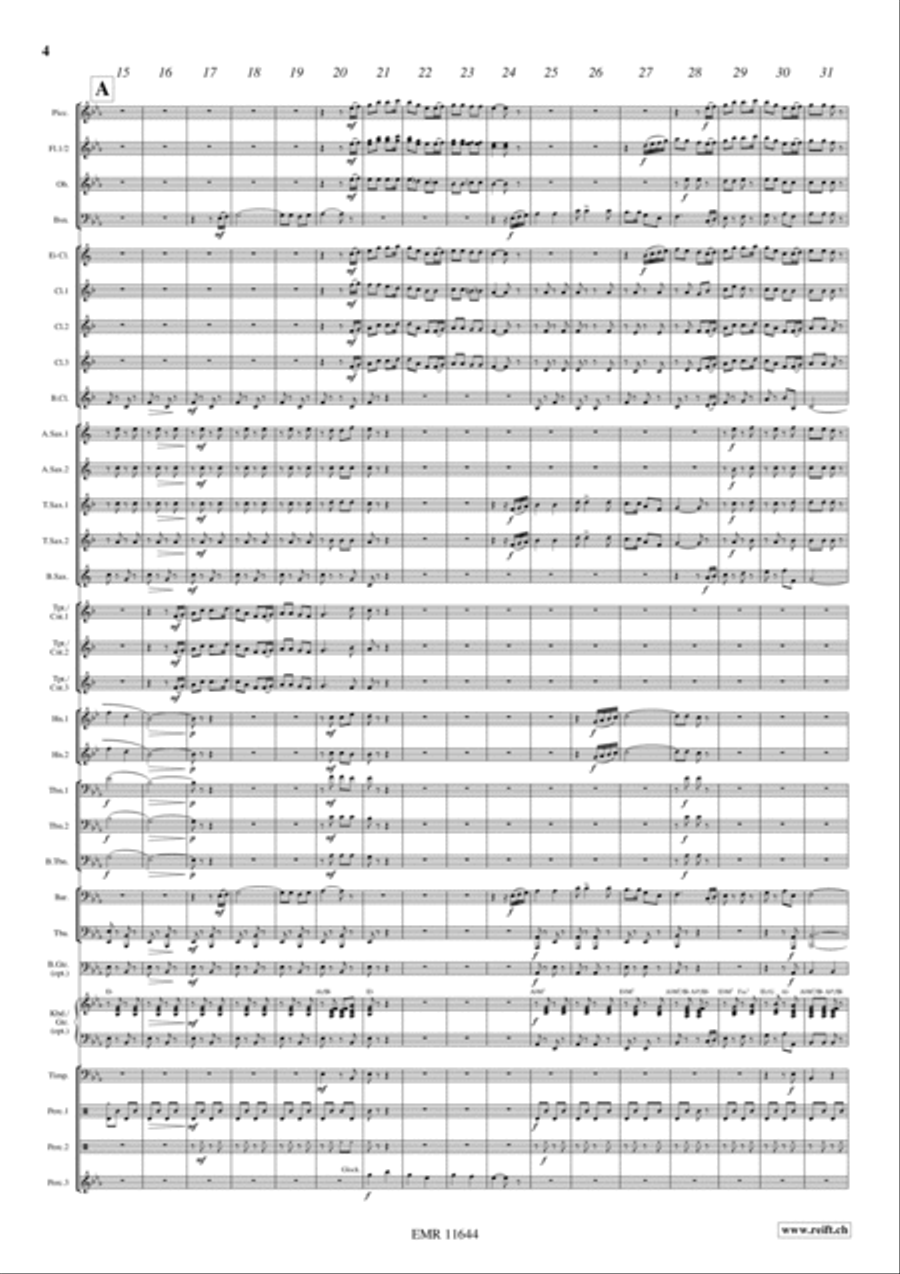 Flight To USA Concert Band scores gallery preview page 5