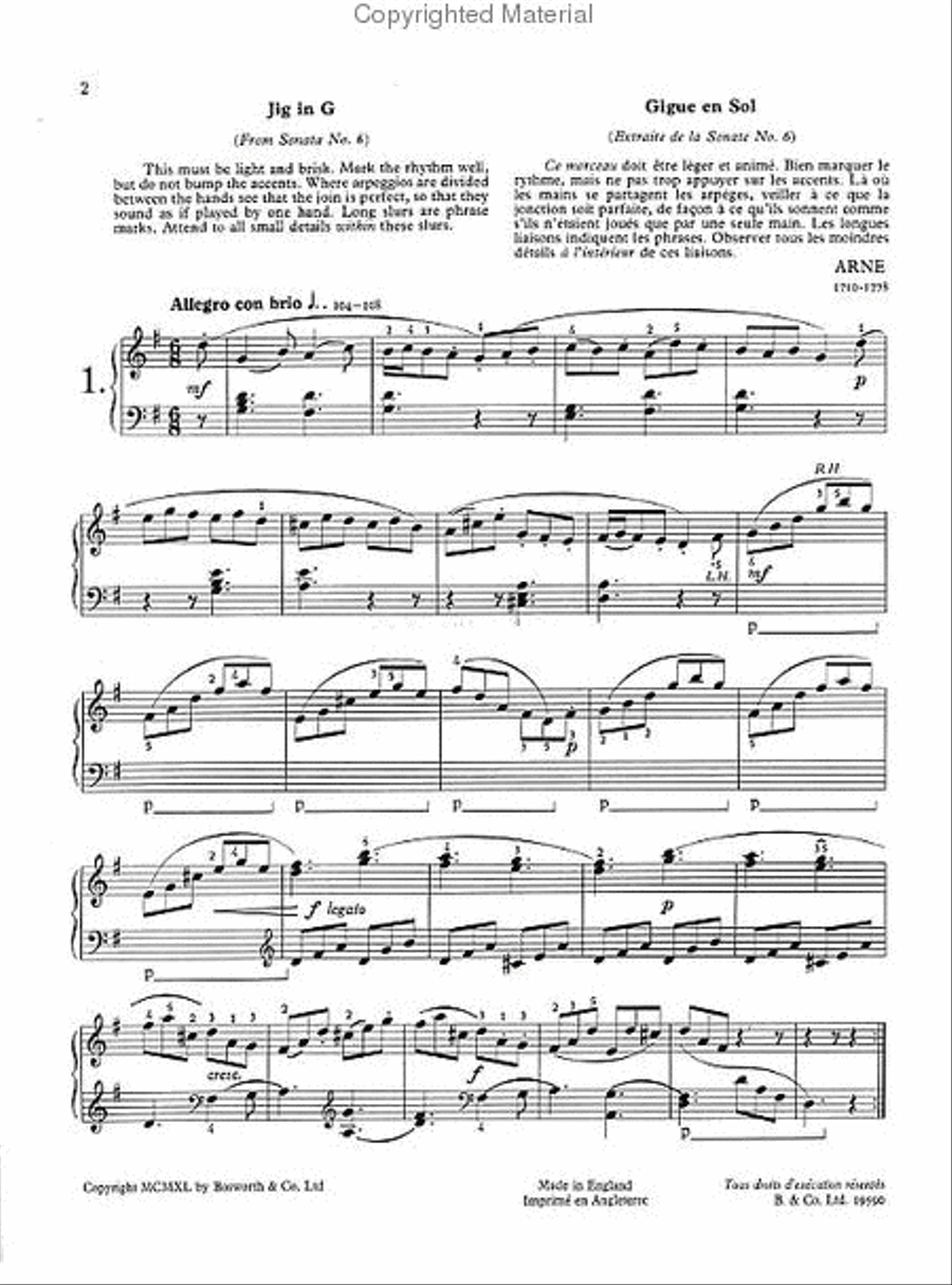 Hours with the Masters - Book 3, Grade 4 Piano Method scores gallery preview page 2