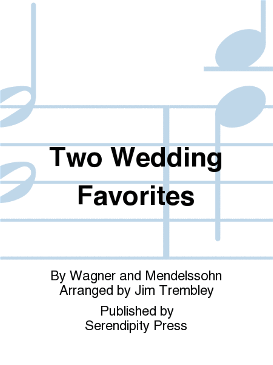 Two Wedding Favorites Trombone Quartet scores gallery preview page 1