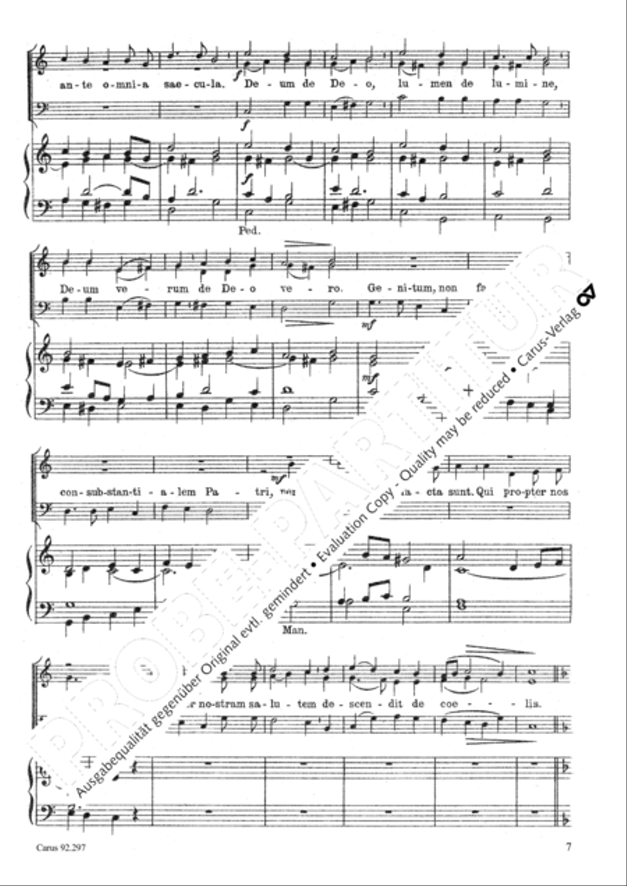 Missa Salve Regina 3-Part scores gallery preview page 8