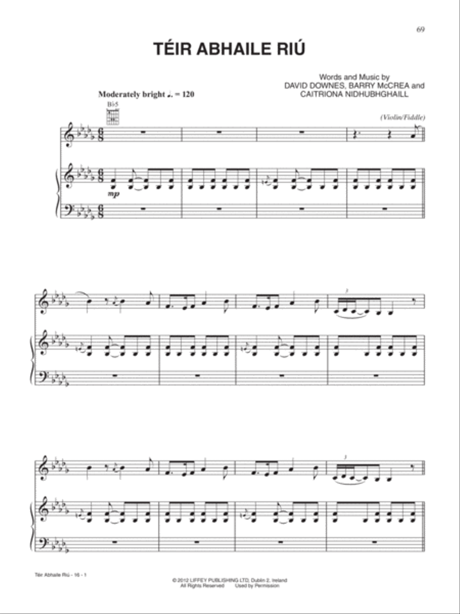 Celtic Woman -- Believe Piano, Vocal, Guitar scores gallery preview page 3