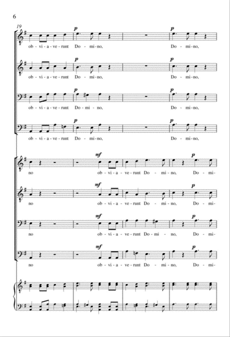 Pueri Hebræorum Pueri Hebræorum TTBB scores gallery preview page 6