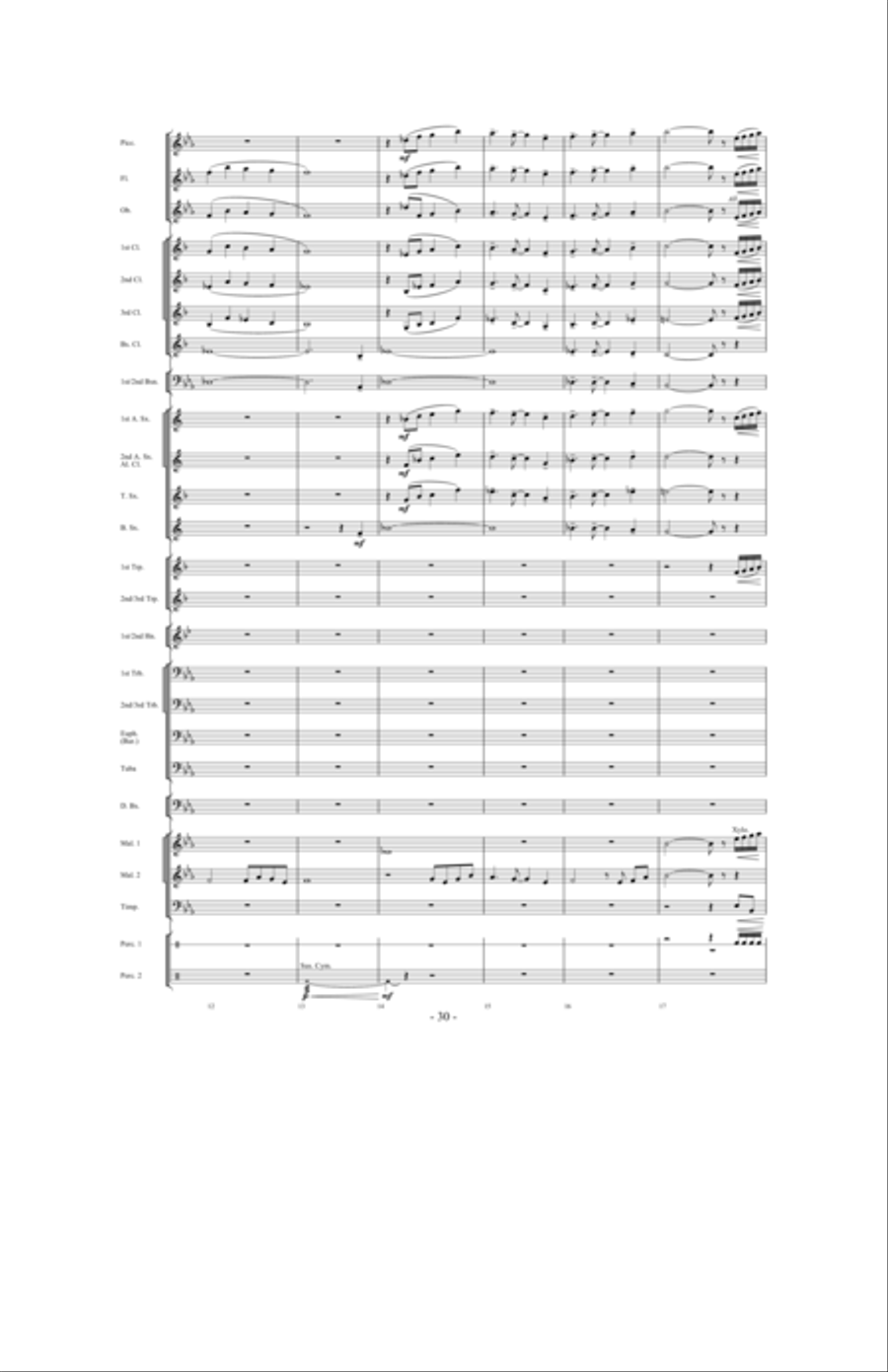 Nightflight Concert Band scores gallery preview page 29